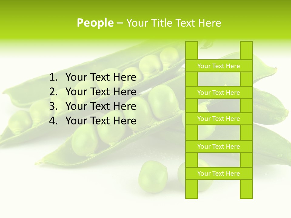 Pod White Photo PowerPoint Template