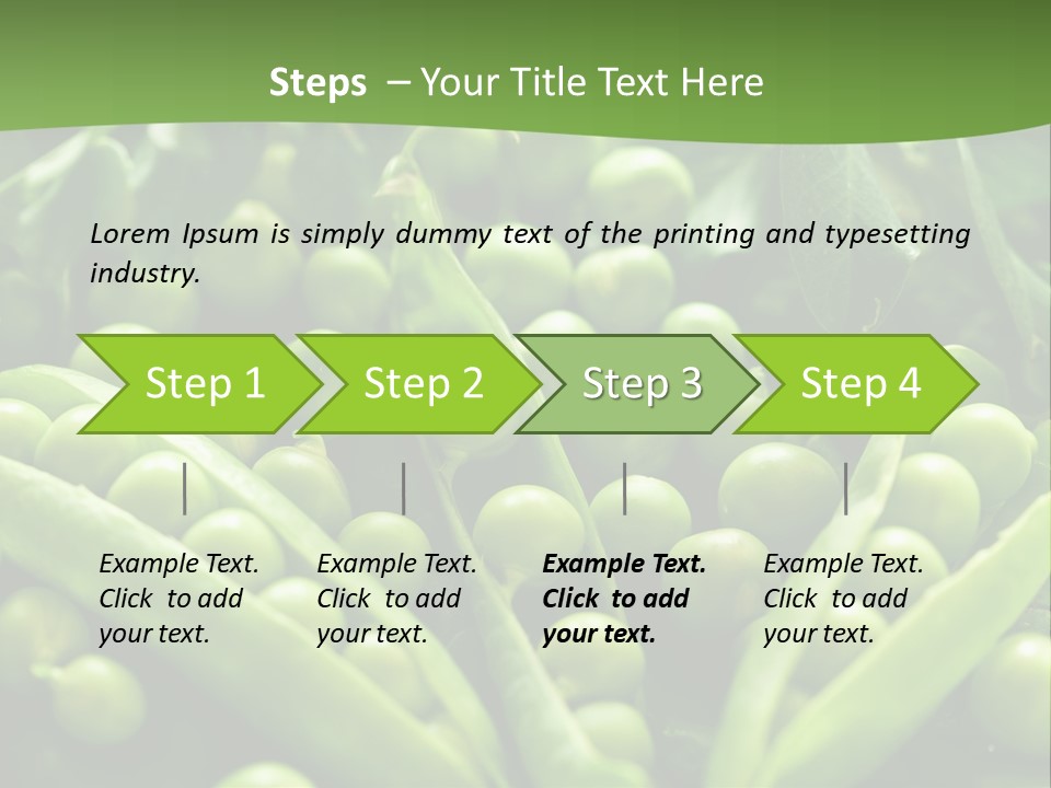 Lawny Idea Vetch PowerPoint Template