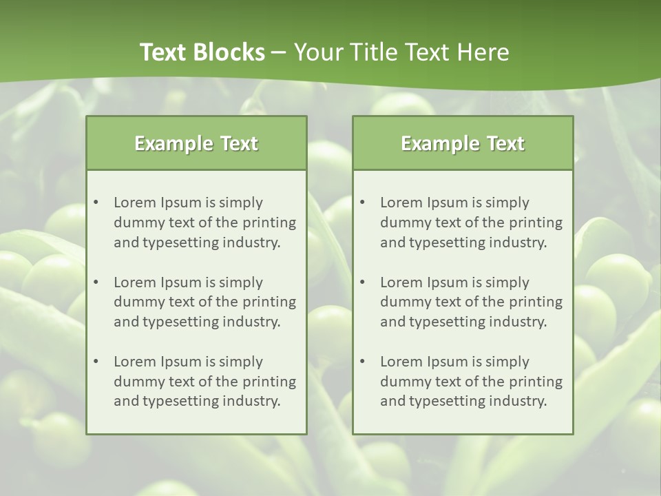 Lawny Idea Vetch PowerPoint Template