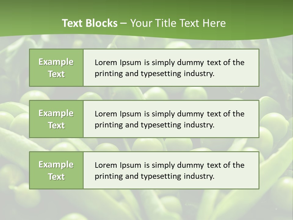 Lawny Idea Vetch PowerPoint Template