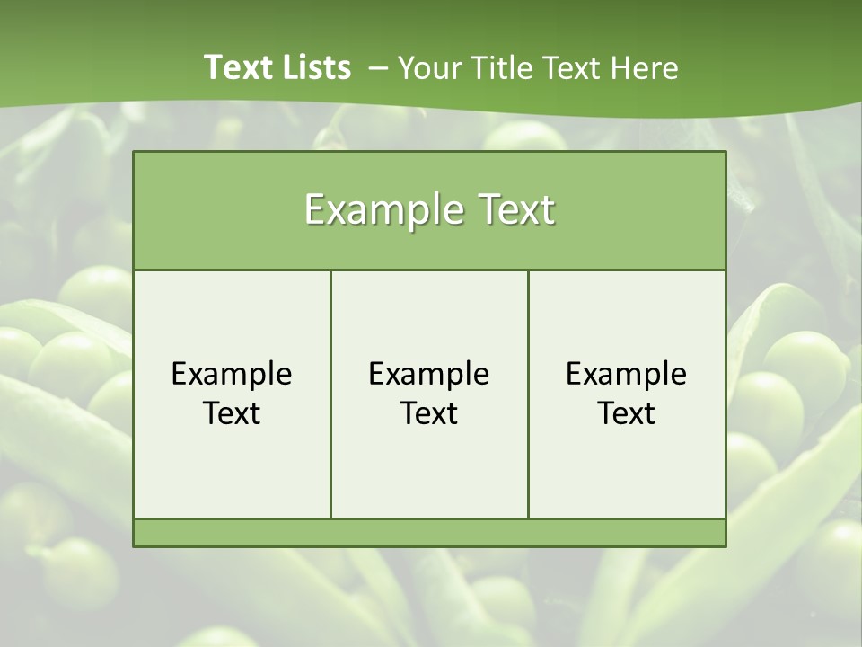 Lawny Idea Vetch PowerPoint Template