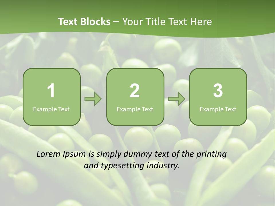 Lawny Idea Vetch PowerPoint Template