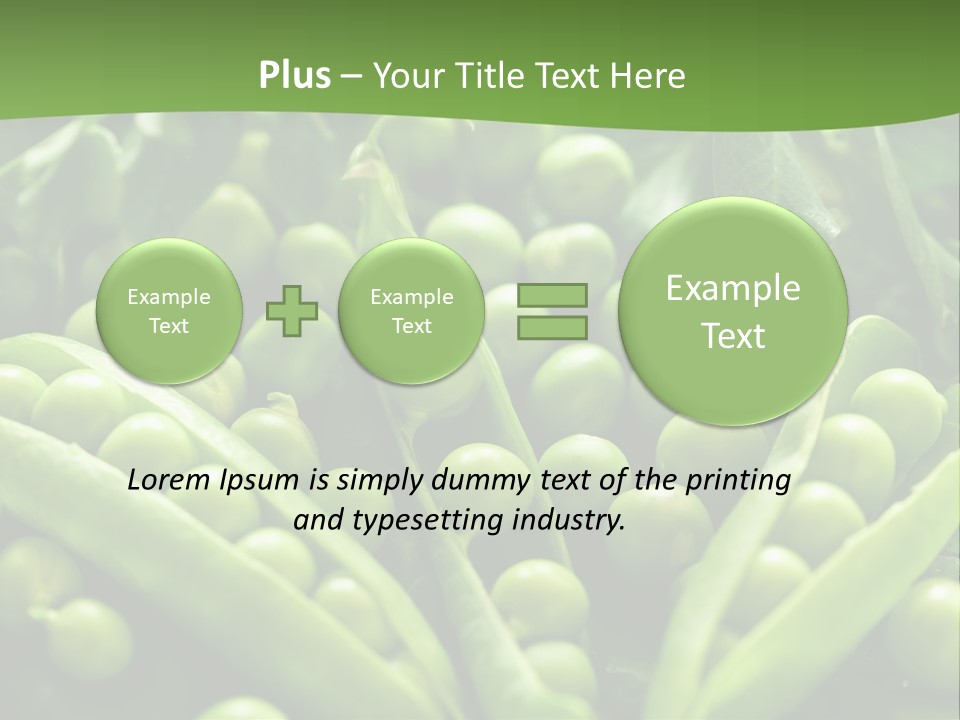 Lawny Idea Vetch PowerPoint Template