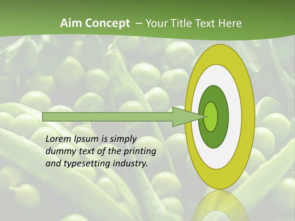 Lawny Idea Vetch PowerPoint Template