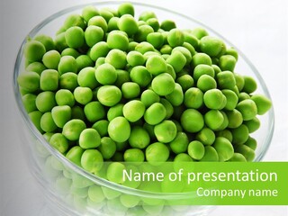 Summer Agriculture Vegetable PowerPoint Template