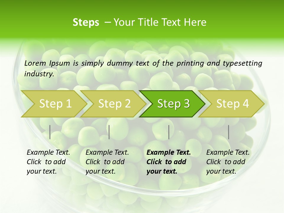 Summer Agriculture Vegetable PowerPoint Template