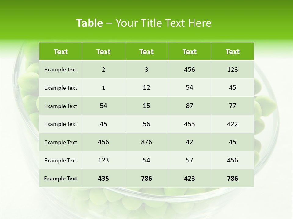 Summer Agriculture Vegetable PowerPoint Template