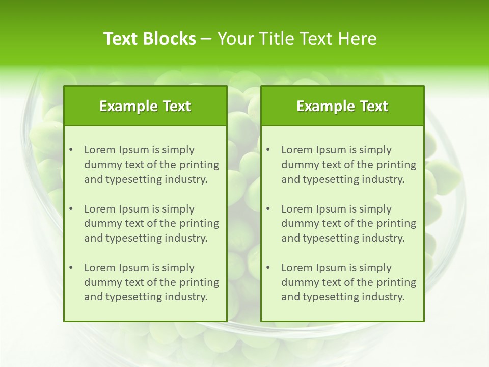 Summer Agriculture Vegetable PowerPoint Template