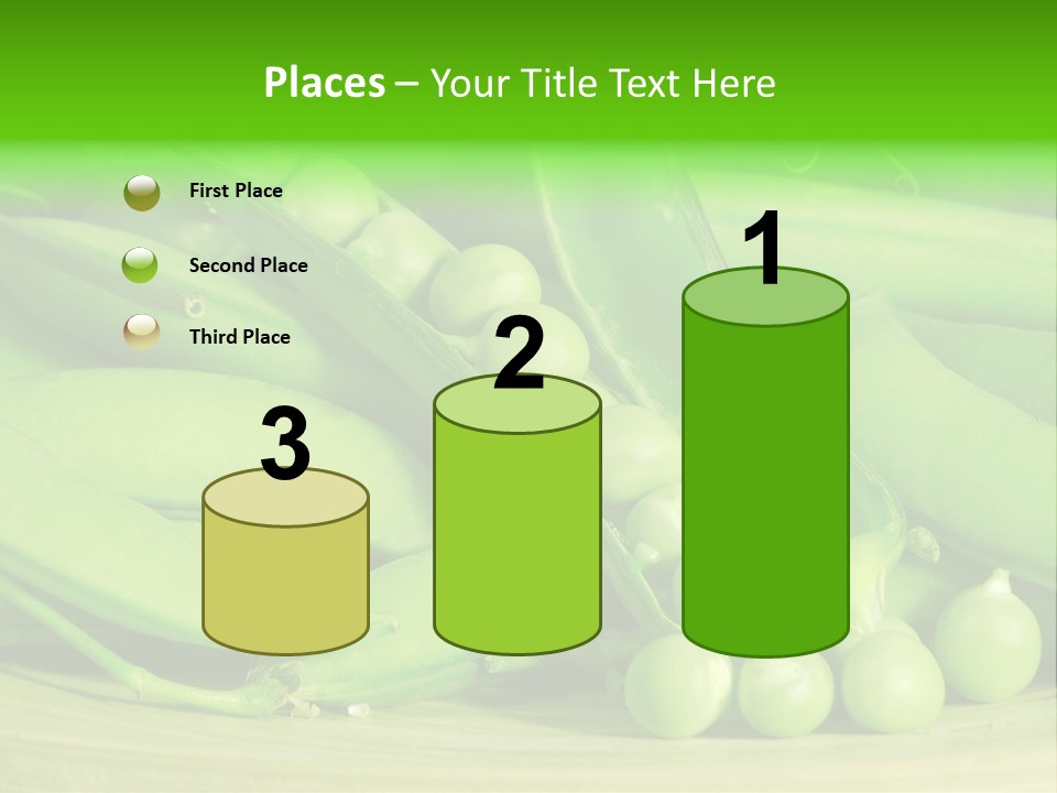 Vitamins Garden Legume PowerPoint Template