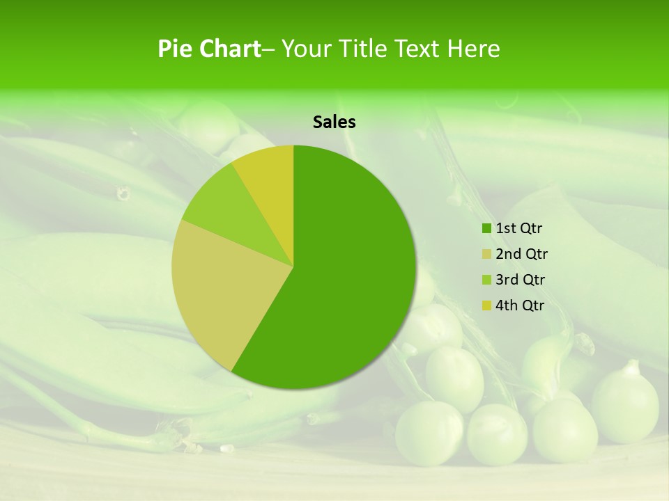 Vitamins Garden Legume PowerPoint Template