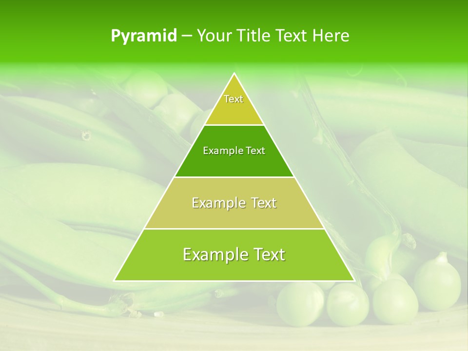 Vitamins Garden Legume PowerPoint Template