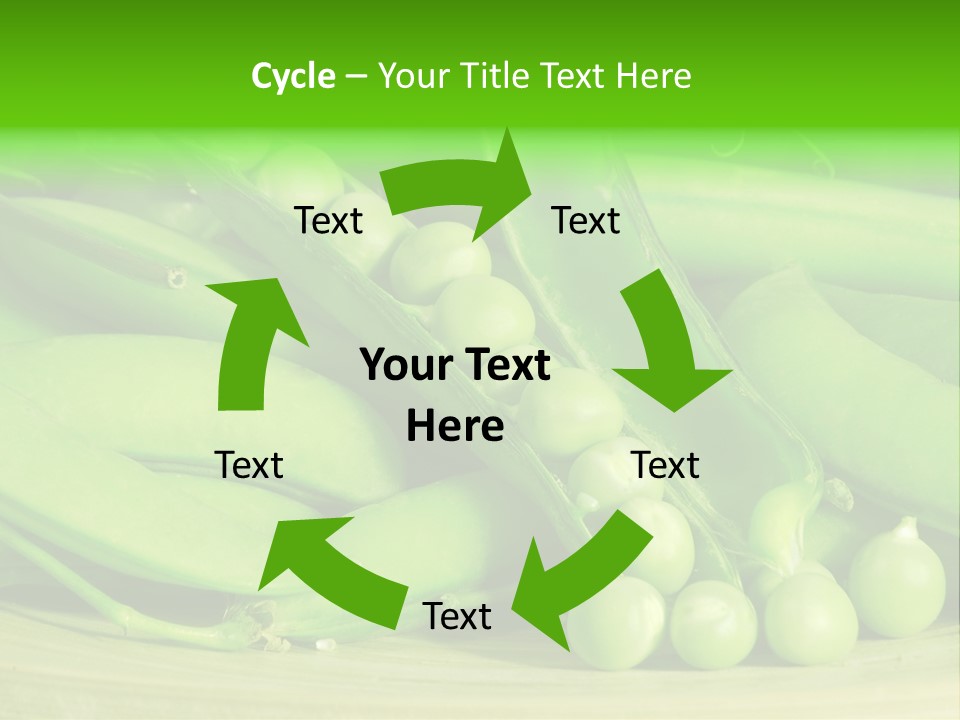 Vitamins Garden Legume PowerPoint Template