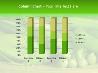 Vitamins Garden Legume PowerPoint Template