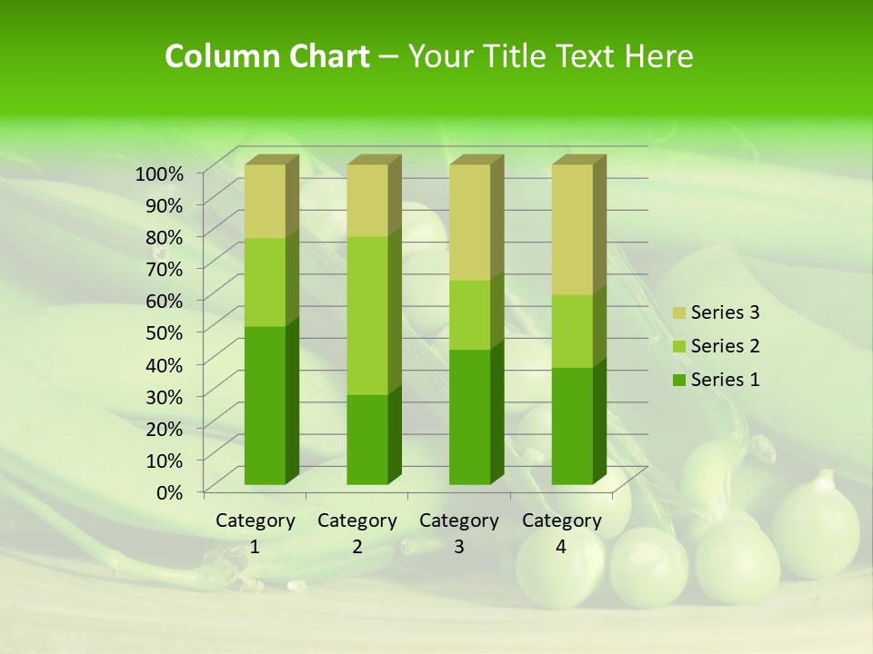 Vitamins Garden Legume PowerPoint Template