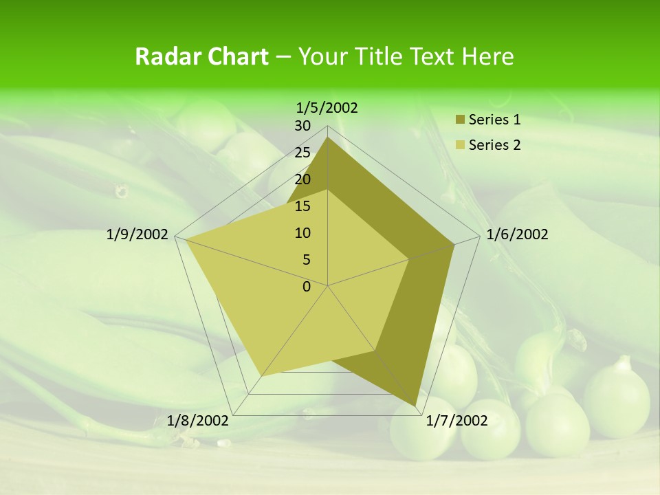 Vitamins Garden Legume PowerPoint Template