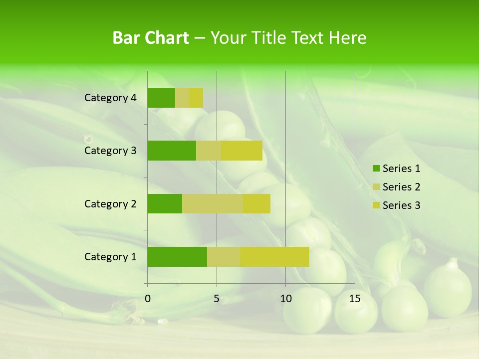 Vitamins Garden Legume PowerPoint Template