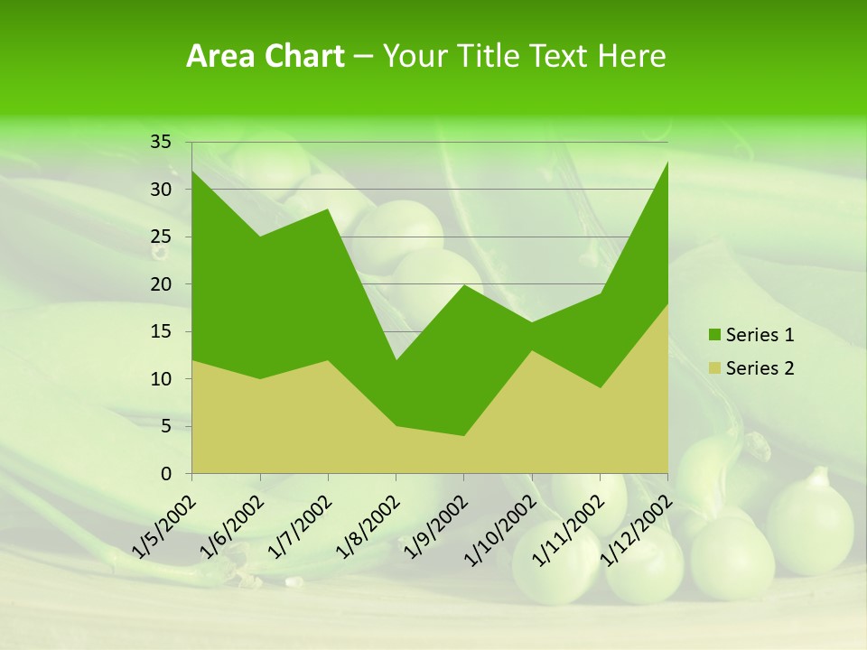 Vitamins Garden Legume PowerPoint Template