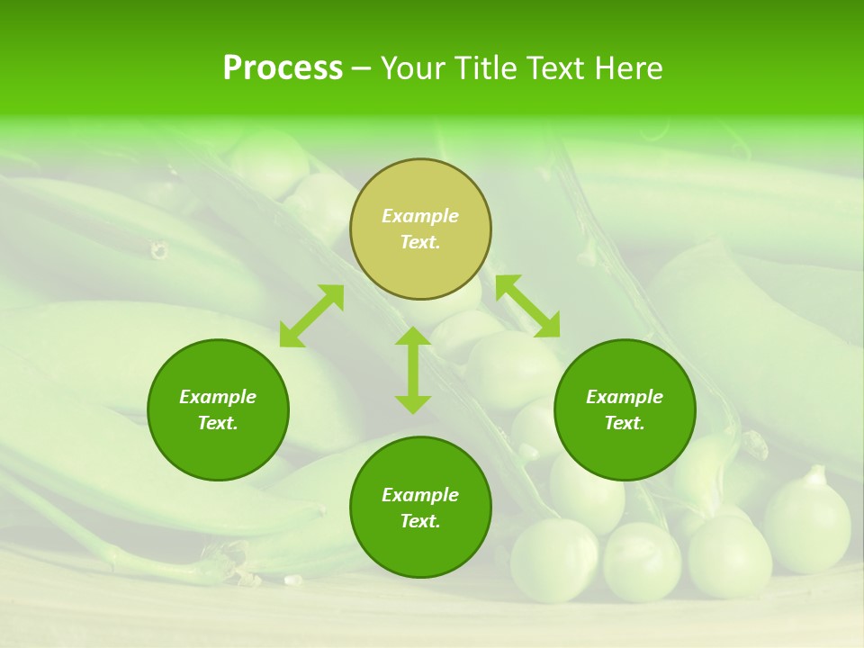 Vitamins Garden Legume PowerPoint Template