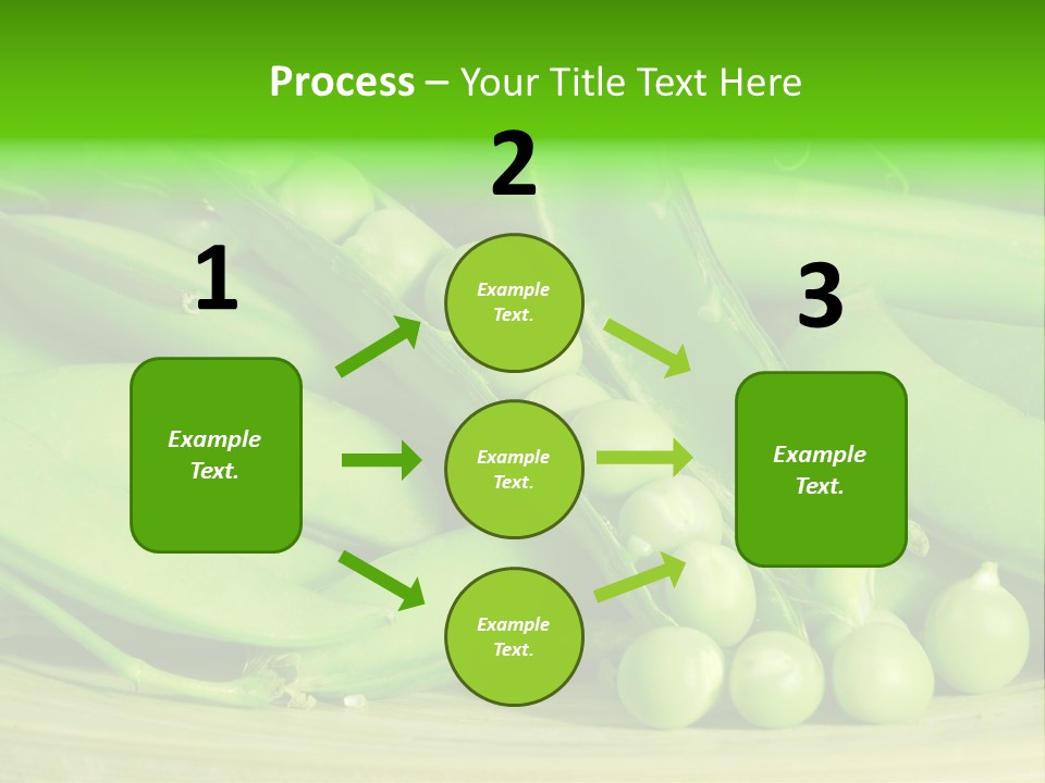 Vitamins Garden Legume PowerPoint Template