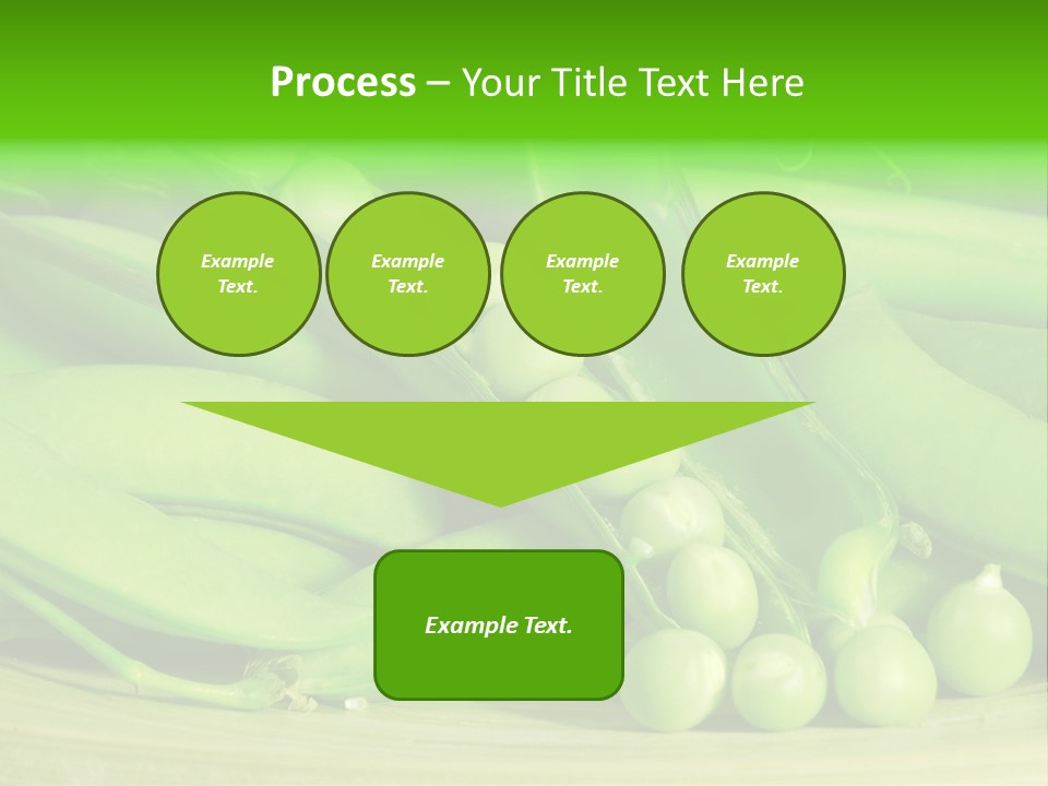 Vitamins Garden Legume PowerPoint Template