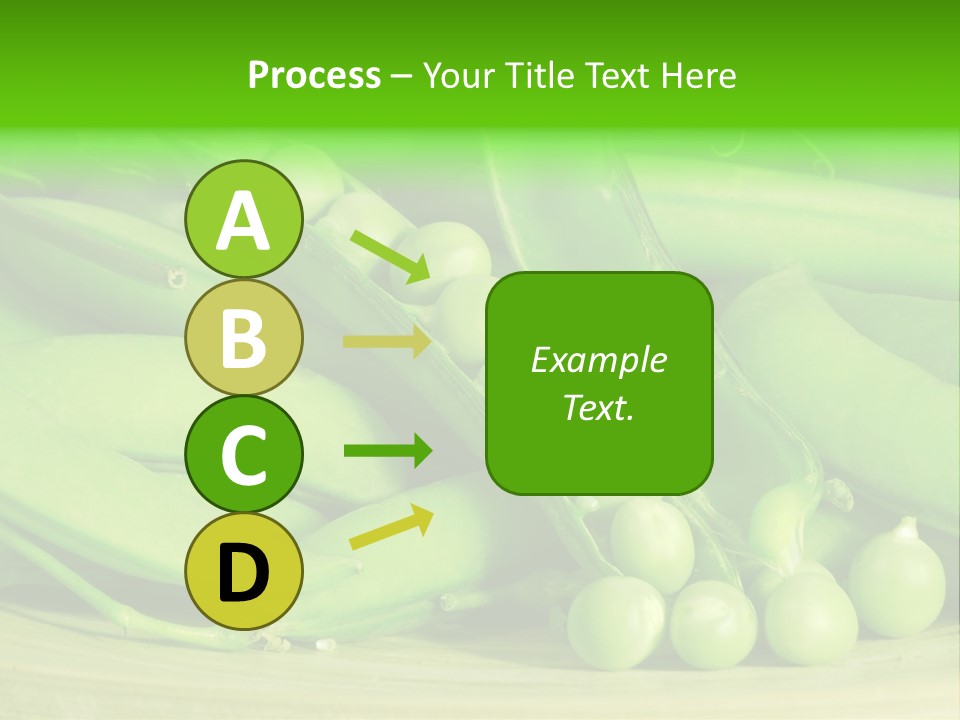 Vitamins Garden Legume PowerPoint Template