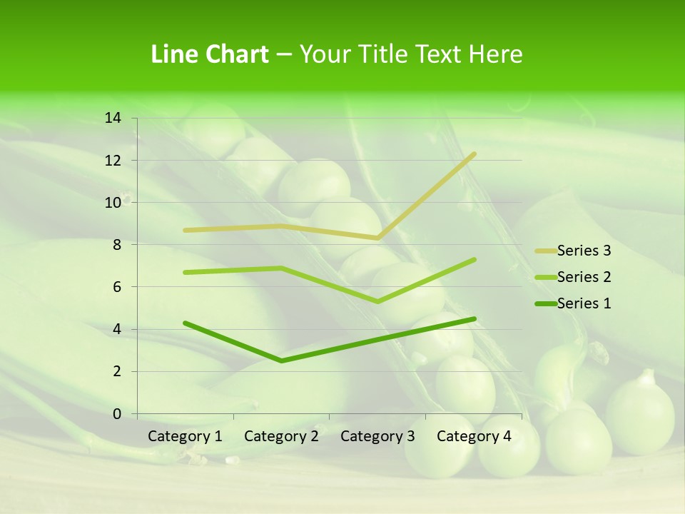 Vitamins Garden Legume PowerPoint Template