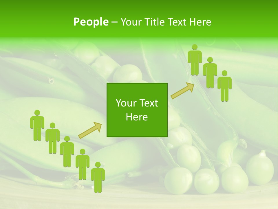 Vitamins Garden Legume PowerPoint Template