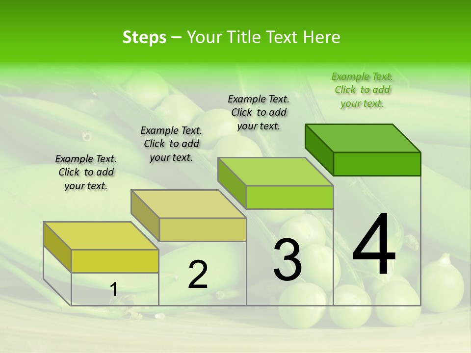 Vitamins Garden Legume PowerPoint Template
