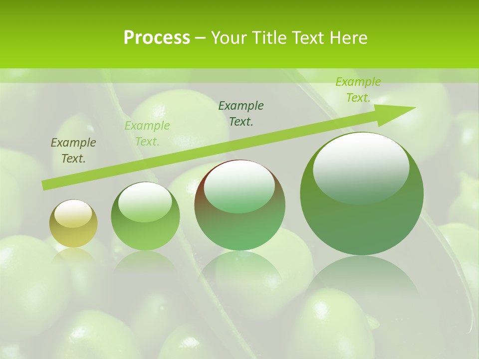 Pea Food Food Ingredient PowerPoint Template