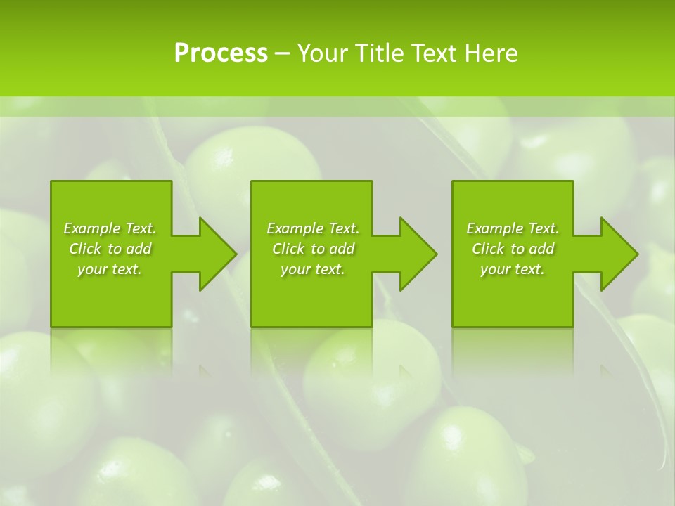 Pea Food Food Ingredient PowerPoint Template