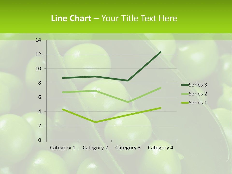 Pea Food Food Ingredient PowerPoint Template