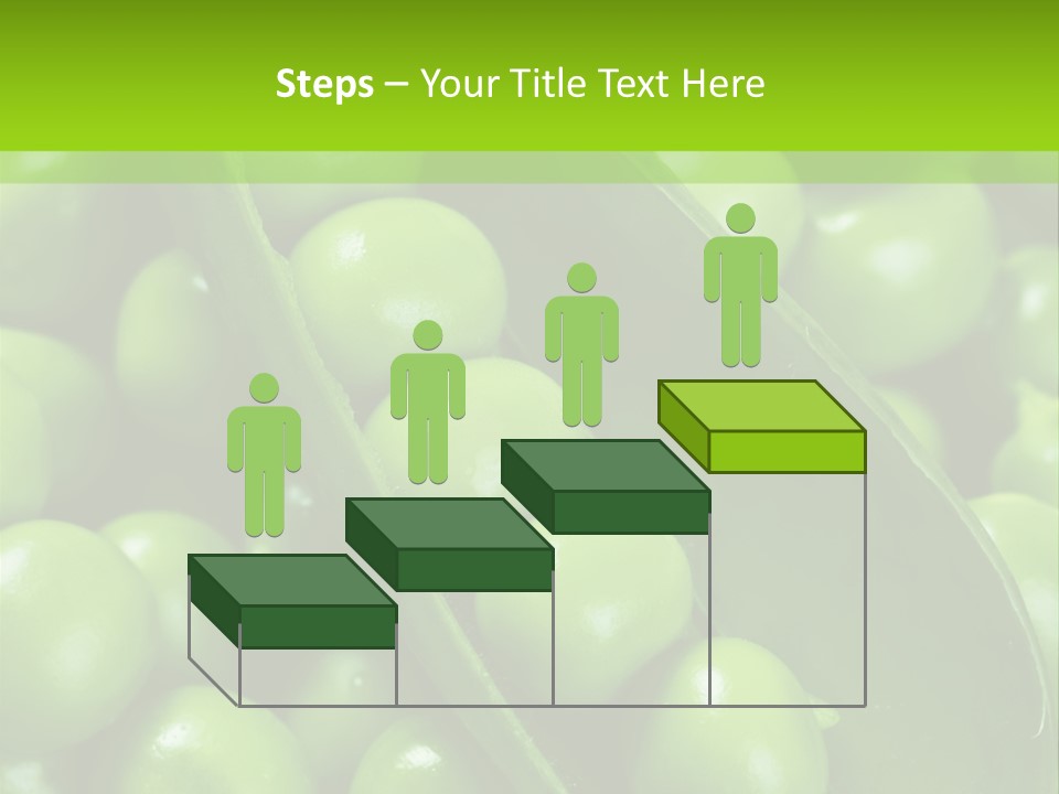 Pea Food Food Ingredient PowerPoint Template