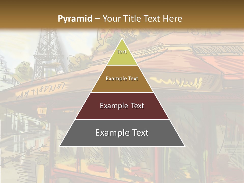 Monument Sketch Style PowerPoint Template