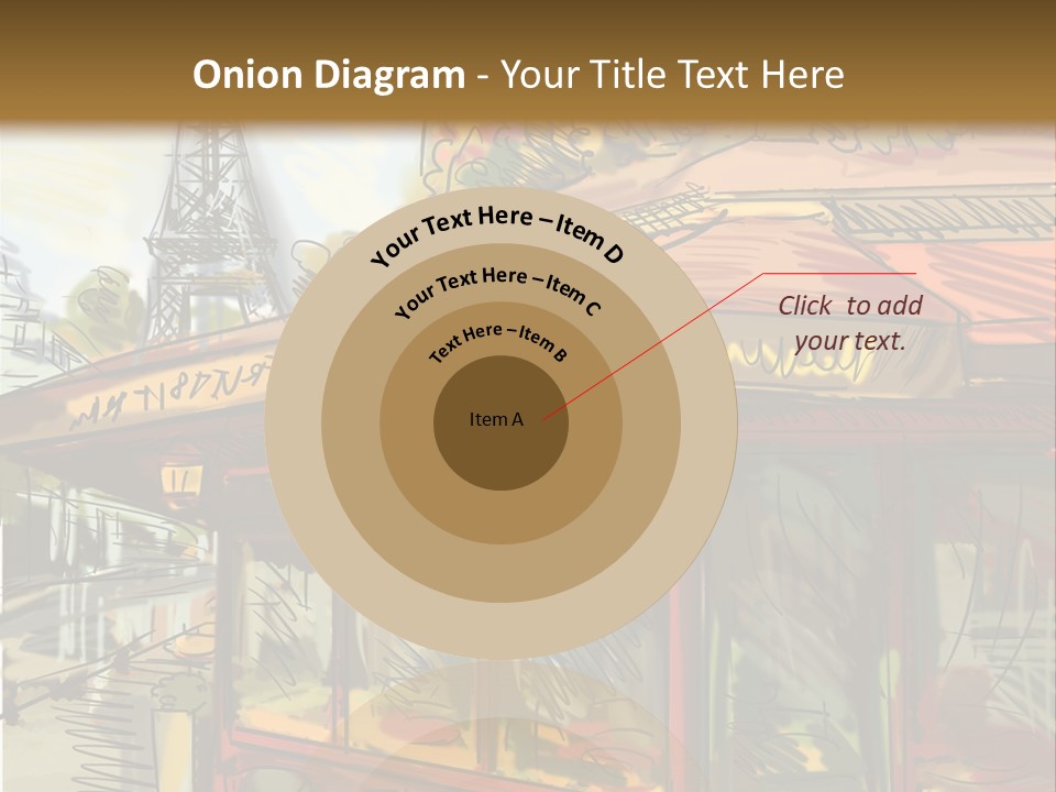 Monument Sketch Style PowerPoint Template