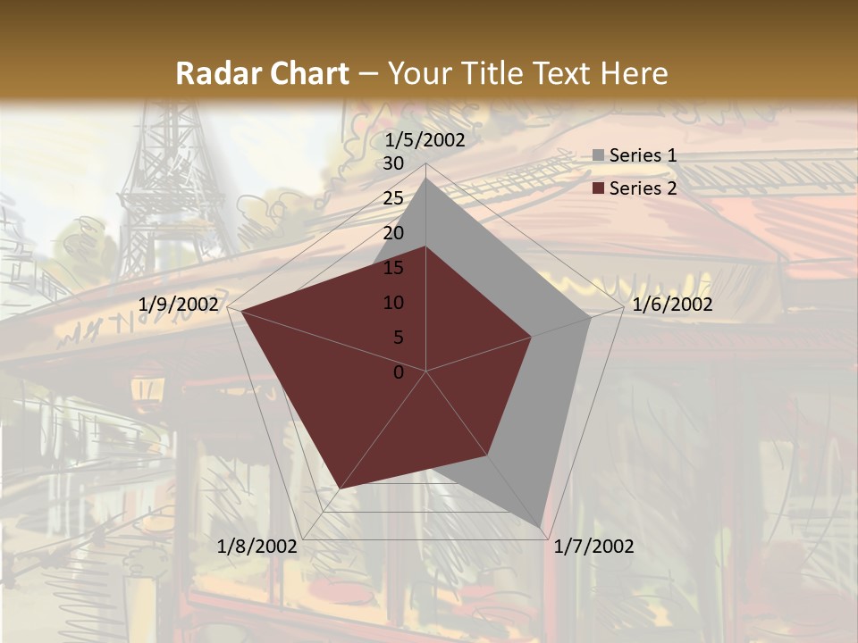 Monument Sketch Style PowerPoint Template