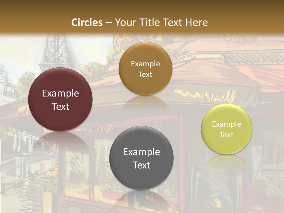 Monument Sketch Style PowerPoint Template
