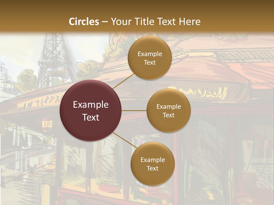 Monument Sketch Style PowerPoint Template
