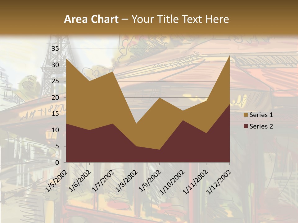 Monument Sketch Style PowerPoint Template