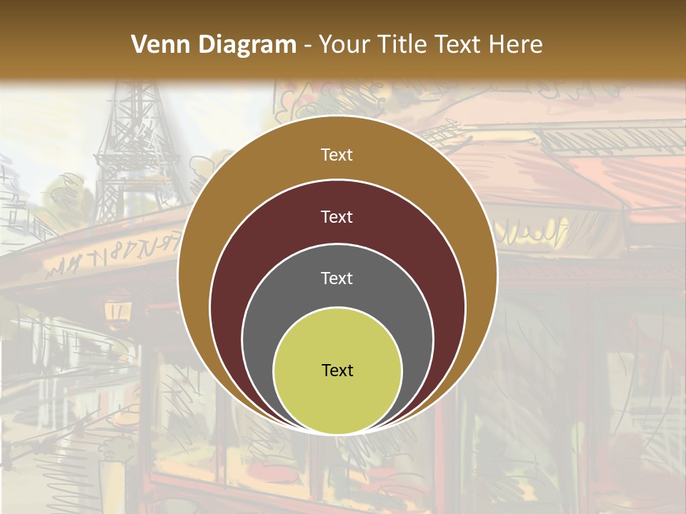 Monument Sketch Style PowerPoint Template