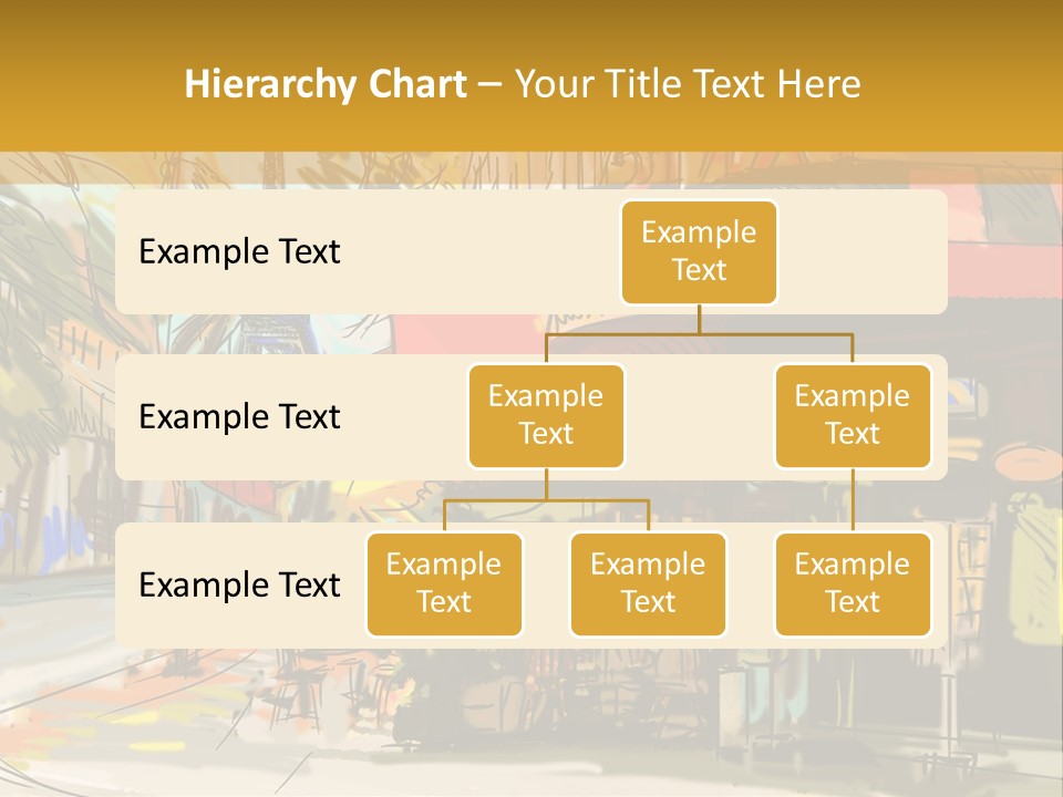 Cityscape Travel Map PowerPoint Template