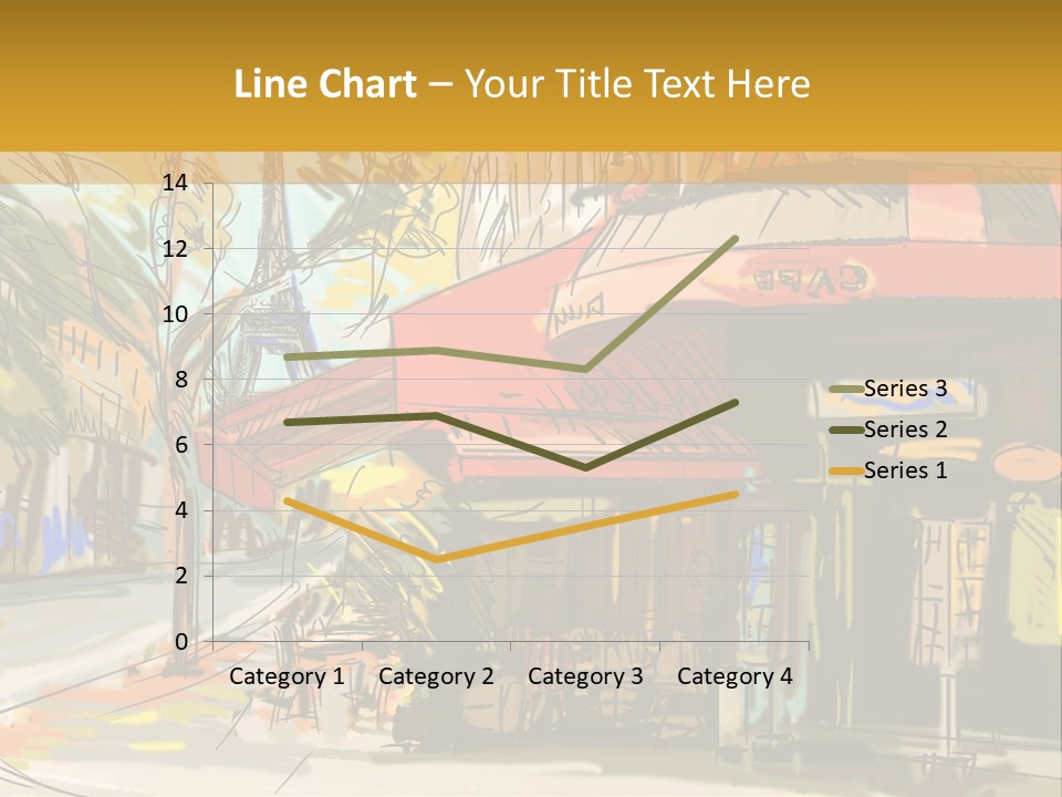 Cityscape Travel Map PowerPoint Template