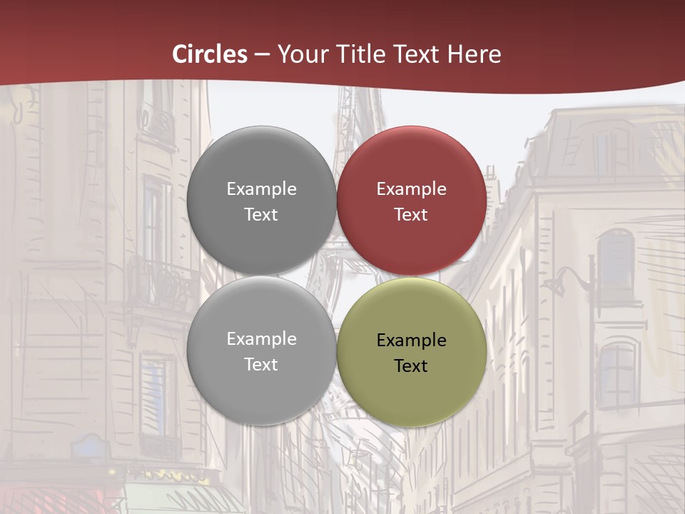 Exterior Silhouette Black PowerPoint Template