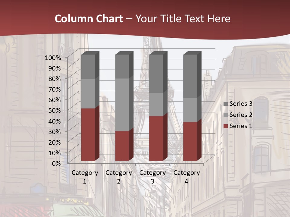 Exterior Silhouette Black PowerPoint Template