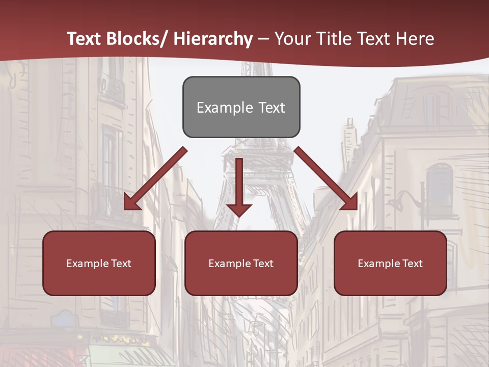 Exterior Silhouette Black PowerPoint Template