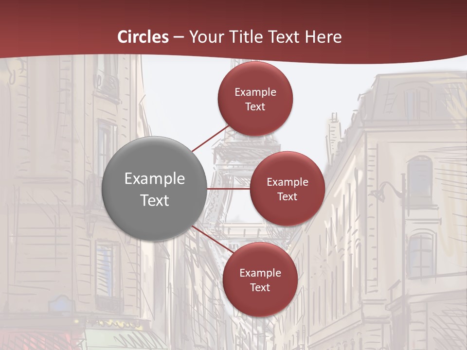 Exterior Silhouette Black PowerPoint Template