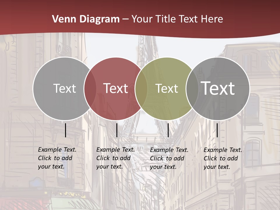 Exterior Silhouette Black PowerPoint Template