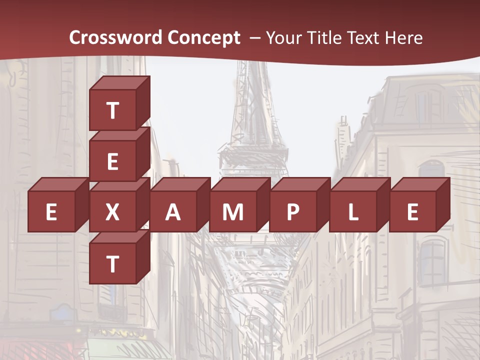 Exterior Silhouette Black PowerPoint Template
