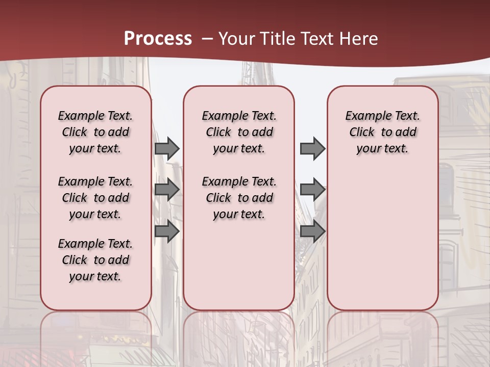 Exterior Silhouette Black PowerPoint Template