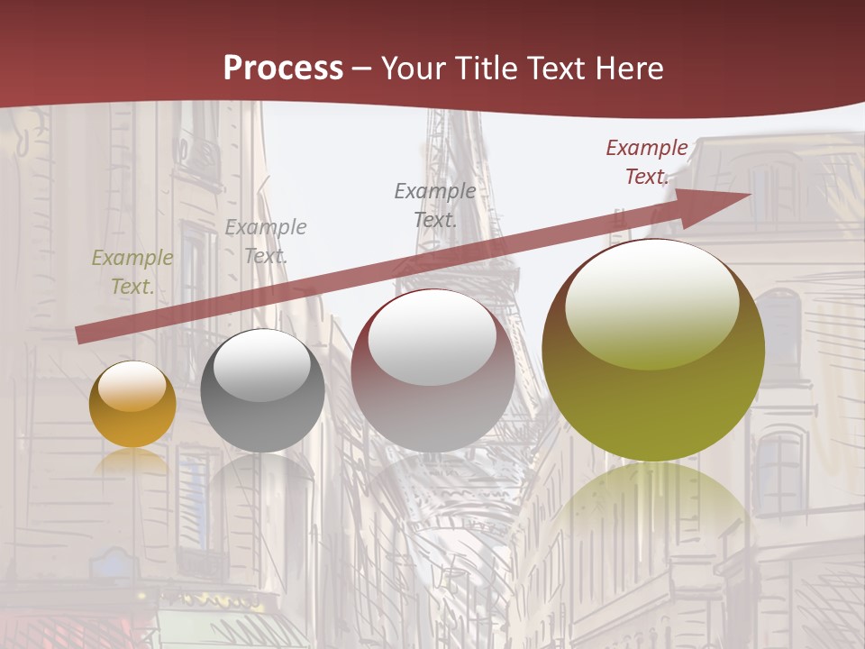 Exterior Silhouette Black PowerPoint Template