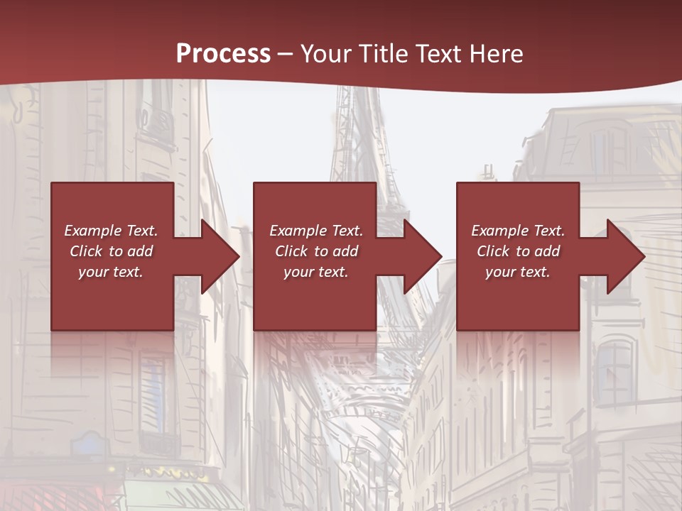Exterior Silhouette Black PowerPoint Template